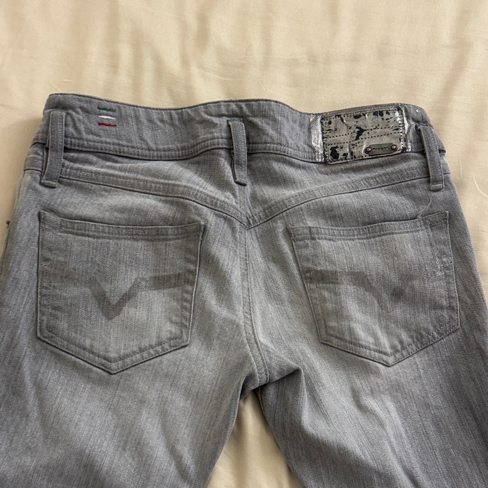 Diesel Women's Gray Jeans - Picture 2 of 3